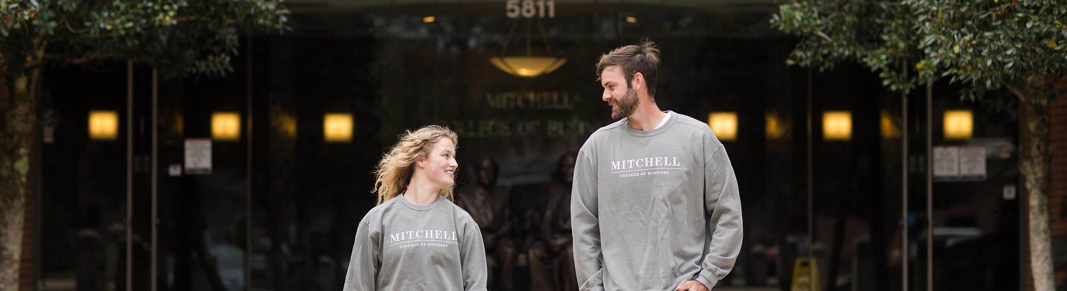 Mitchell College of Business Students