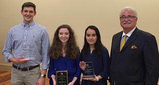 David Friedel, Lindsey Merritt, Hannah Alsheikh, and Dean Gregory Frazer