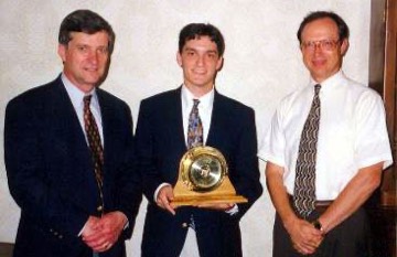 (l-r) Dr. Aaron Williams, Stephen Caparotta, Dr. Keith Blackwell