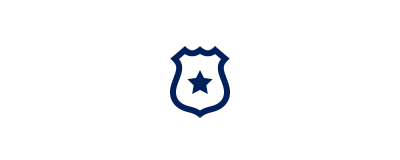 An icon of a police badge