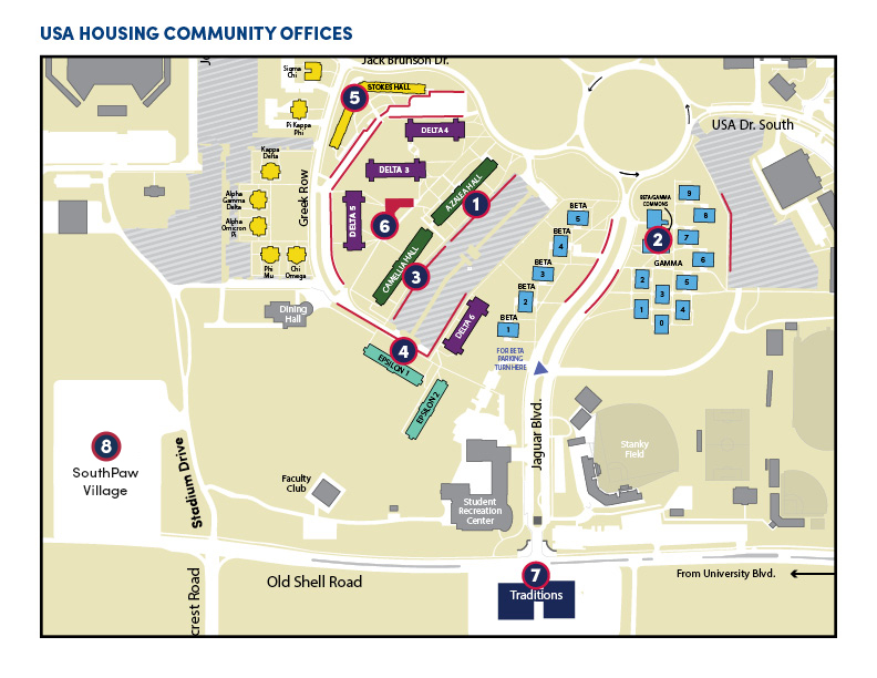 Community Office Locations Map