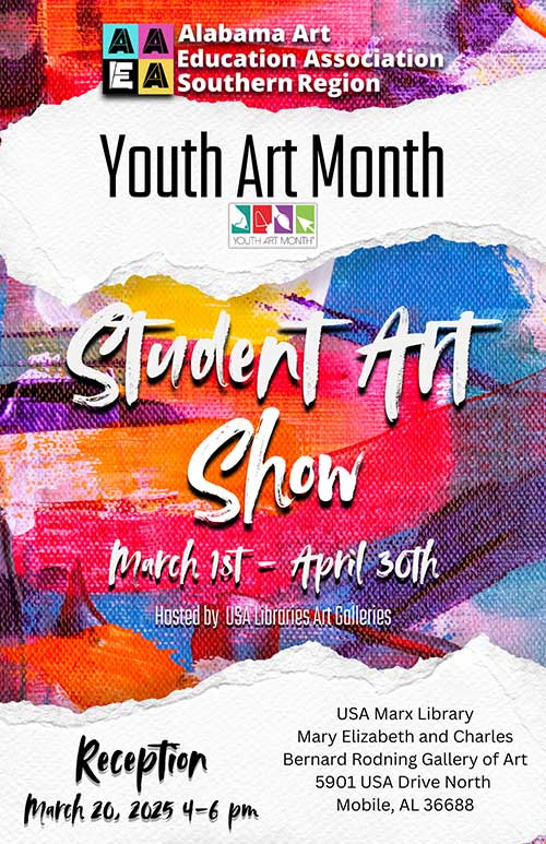 Alabama Art Education Association Southern Region Student Art Show